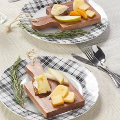 Acacia Wood Set of 2 Charcuterie Boards