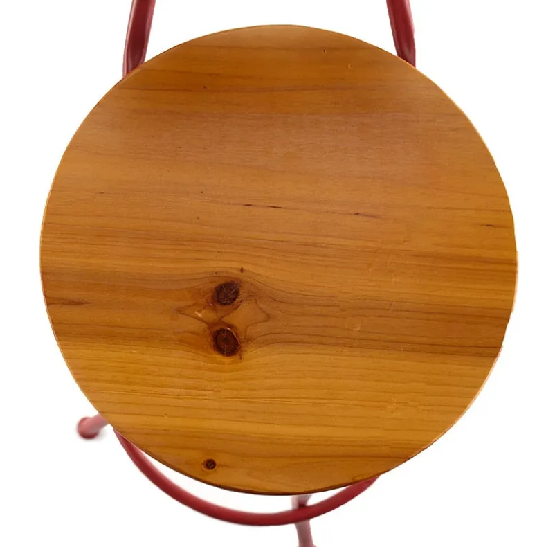 Adjustable Swivel Stool with Back