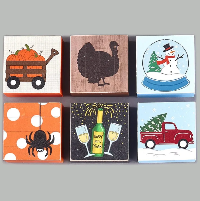 Alphabet Tiles or Seasonal Icon Sets