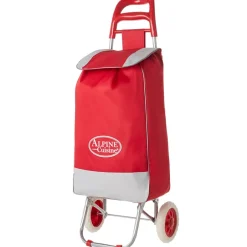 Alpine Cuisine Shopping Cart with Bag and Wheels