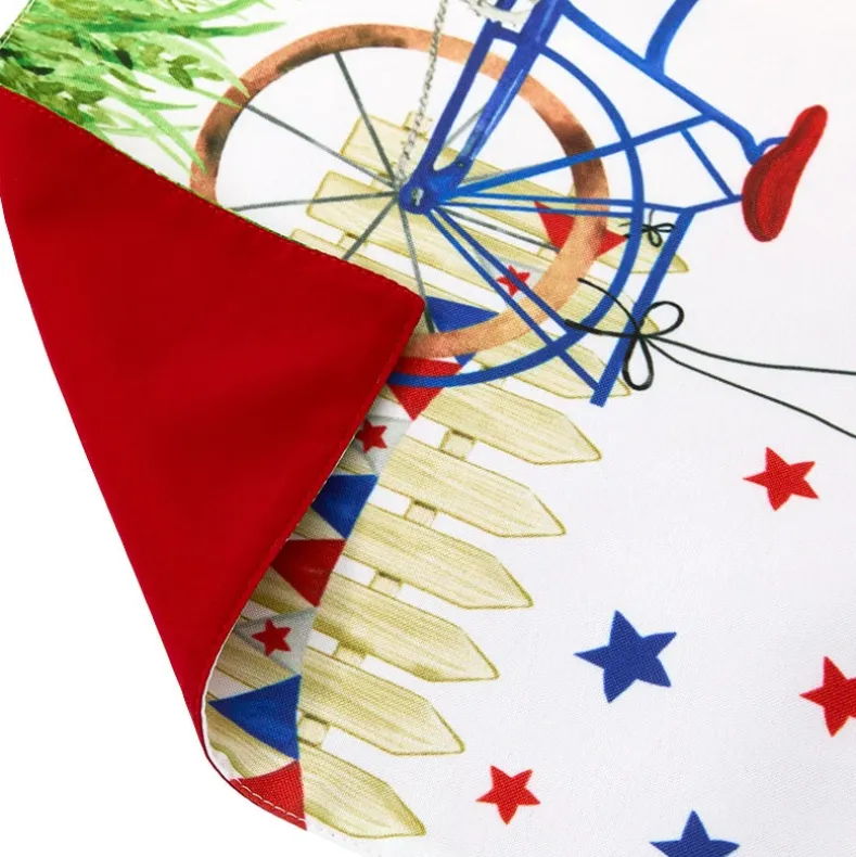 Americana Bicycle Set of 4 Placemats