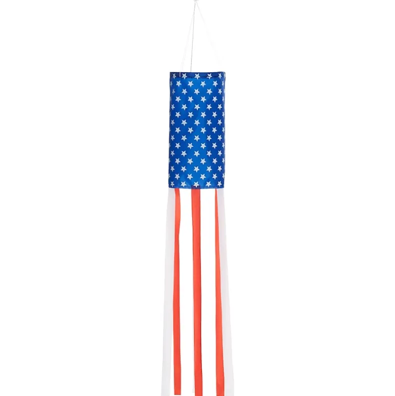 Americana Flag Windsock Red, White, and Blue