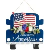 Americana Patriotic Sign Decor