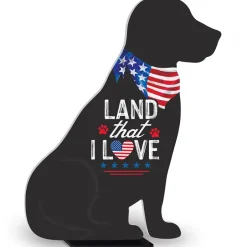 Americana Shape Porch Sign