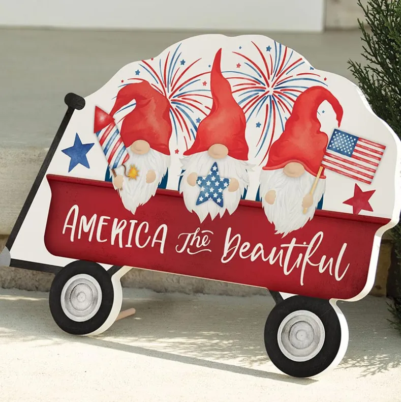 Americana Shape Porch Sign