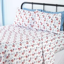 Americana Stars and Stripes Ultra-Soft 4-Pc. Sheet Set, Full/Queen or King