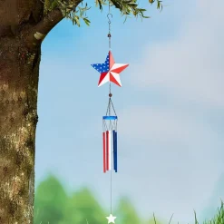 Americana Star Wind Chime
