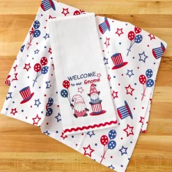 Americana Themed Kitchen Towels, Set of 2