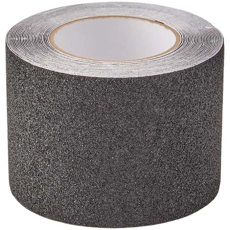 Anti-Slip 80 Grit Tape For Stairs Sidewalk 4" x 32' Indoor Outdoor