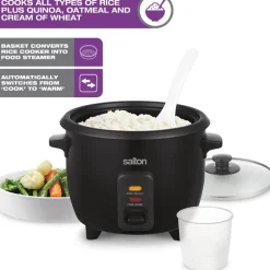 Automatic Drum Style Rice Cooker & Steamer