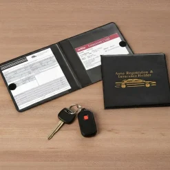 Auto Registration and Insurance Card Holder Set of 2