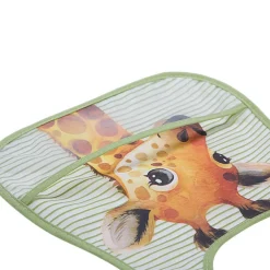Baby Food-Catching Colorful Bibs - Set of 3