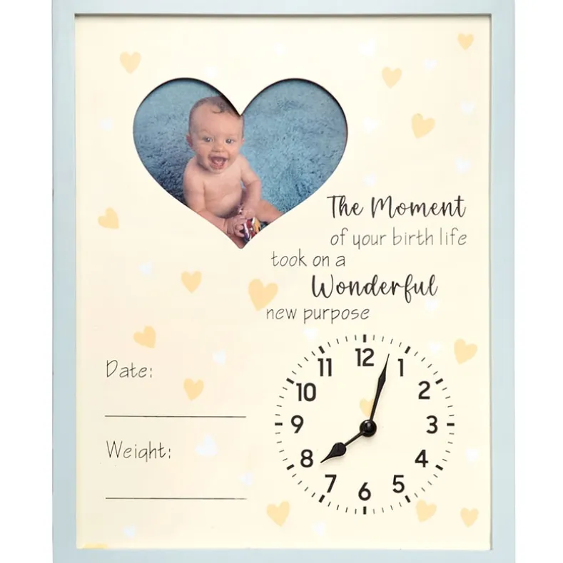 Baby Is Born Frame - Custom Newborn Keepsake