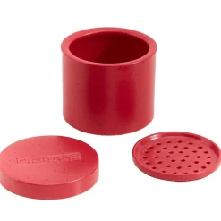 Bacon Grease Storage Container with Strainer