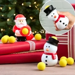 Ball Poppers Holiday Character With 5 Foam Balls
