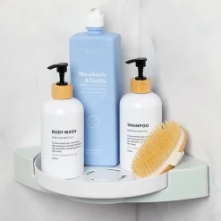 Bathroom Corner Shower Shelf - Rotates 360°