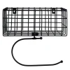 Bathroom Toilet Paper Holder or Towel Holder with Storage Shelf