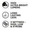 Battery Daddy® LED Lantern - Ultra Bright, Battery Storage For Emergencies