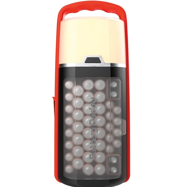 Battery Daddy® LED Lantern - Ultra Bright, Battery Storage For Emergencies