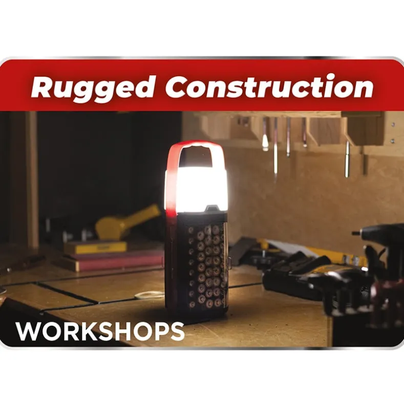 Battery Daddy® LED Lantern - Ultra Bright, Battery Storage For Emergencies