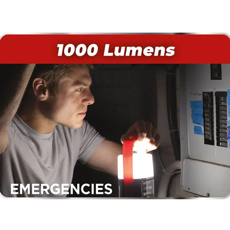 Battery Daddy® LED Lantern - Ultra Bright, Battery Storage For Emergencies