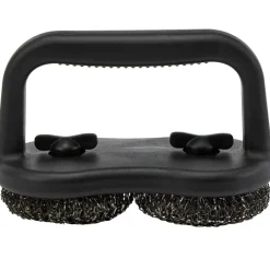 BBQ Steel Wire Brush With Easy Grip Oversized Handle