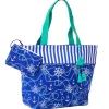 Beach Bag with Wet Pouch