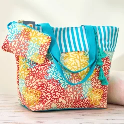 Beach Bag with Wet Pouch