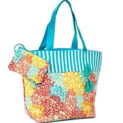 Beach Bag with Wet Pouch