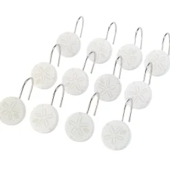 Beach Shower Hooks Set of 12