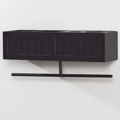 Beauty Wall Shelf with Towel Bar