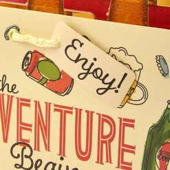 Beer Bottle Gift Bag Set - 3-Pk.