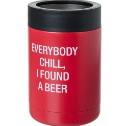 Beer Can Cooler with Hilarious Phrases