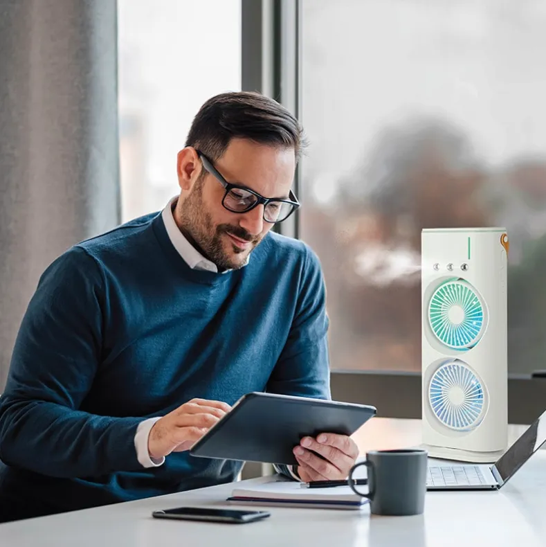 Bell+Howell® Dual Mist Fan