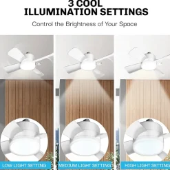 Bell+Howell® Socket Fan Light