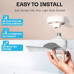 Bell+Howell® Socket Fan Light