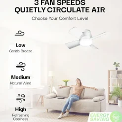 Bell+Howell® Socket Fan Light