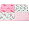 Berry Bloom Shower Curtain or Memory Foam Bath Rug