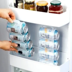 Beverage Can Space Savers for Refrigerator - Set of 2