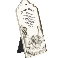 Bless This Kitchen Religious Decor - Pie Plate or Kitchen Prayer Plaque