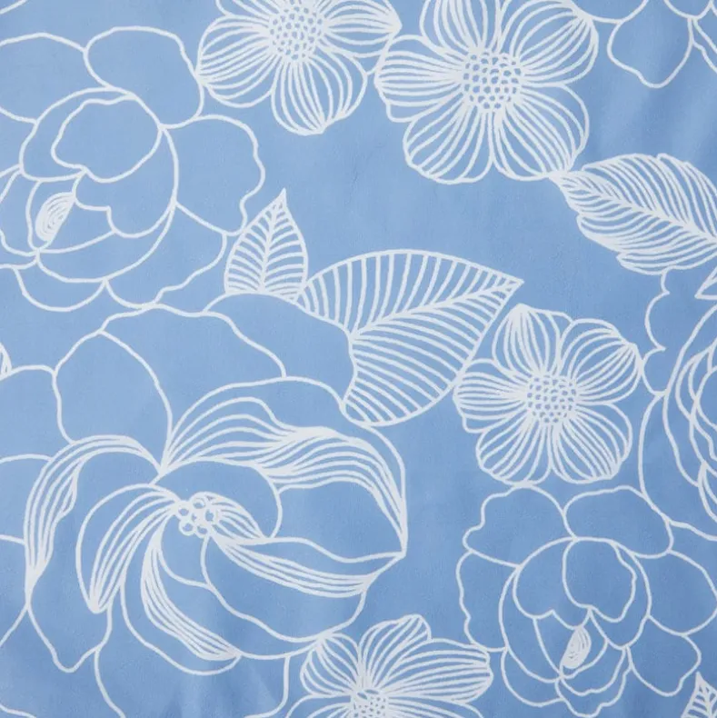 Blue Floral Bath Collection