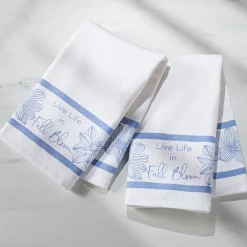 Blue Floral Bath Collection