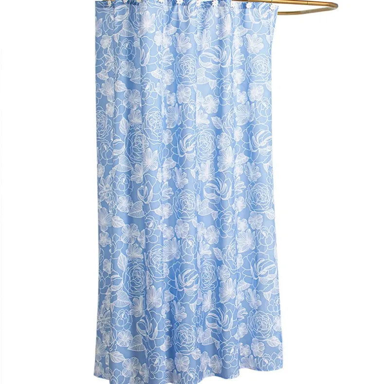 Blue Floral Bath Collection