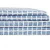 Blue Plaid Reversible Queen or King Complete Comforter Set