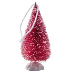 Bottlebrush Tree Ornaments Set of 2