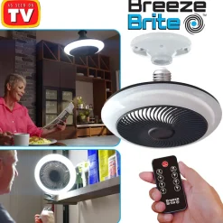Breeze Brite Fan with LED Light