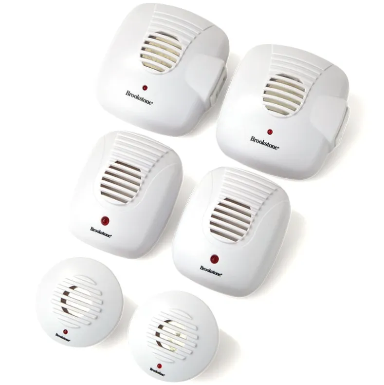 Brookstone® Ultrasonic Pest Repellers - Multi-Room, Plug-In, Set of 6