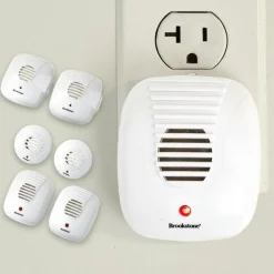 Brookstone® Ultrasonic Pest Repellers - Multi-Room, Plug-In, Set of 6