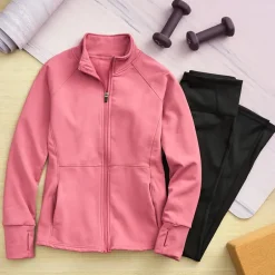 BSP Fleece-Lined Women's Exercise Jacket