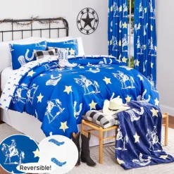 Buckaroo Cowboy Full/Queen or King Comforter Set, or Decorative Pillow